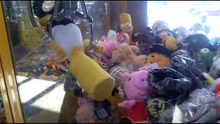 A Stack Of Simpsons Wins  More SWEET Claw Machine Wins [upl. by Haliled]