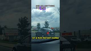 Driver Gets Instant Karma After Fleeing Crash [upl. by Aniz]