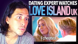 Dating Expert Reacts to LOVE ISLAND UK  Creepiness Flirting Showing Attraction [upl. by Durrett]