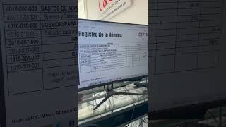 Registro Contable de la Nómina contabilidad contador contadores [upl. by Conny]