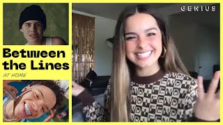 Addison Rae Explains TikTok Hits  Between The Lines [upl. by Ydnelg]