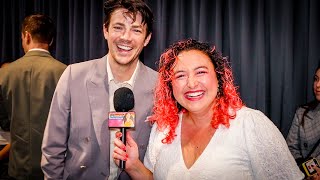 Grant Gustin Shoshana Bean reflect on Broadway Season [upl. by Vrablik]