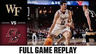 Wake Forest vs Boston College Full Game Replay  202324 ACC Men’s Basketball [upl. by Theresa543]