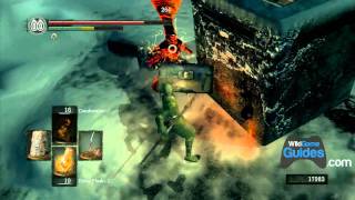 Dark Souls Walkthrough  Painted World of Ariamis Crossing the Bridge Dark Spirit King Jeremiah Part 059 [upl. by Irabaj549]