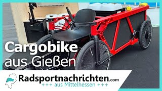 Cargobike geboren in Gießen Dynamic Drive Giessen präsentiert Intelectra Cargo L und XL Lastenrad [upl. by Nivri]