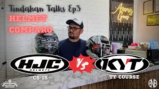 HJC CS15 VS KYT TTC HELMET COMPARO  Tindahan Talks Ep3 with retzehcmoto178 [upl. by Gladdy]