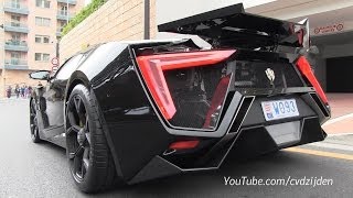 34m Lykan Hypersport on the road  Sound [upl. by Yeoz]