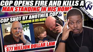 Cop Shoots Another Cop  77 Million Dollar Lawsuit [upl. by Idaline]