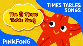 The 5 Times Table Song  Count by 5s  Times Tables Songs  PINKFONG Songs for Children [upl. by Dambro312]