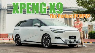 The Xpeng X9 Isnt A Van Its A Spaceship [upl. by Ilek]