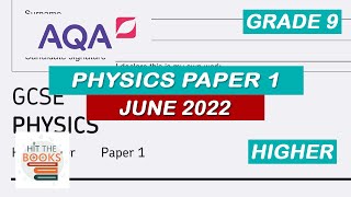 Physics Paper 1 WALKTHROUGH in 44 minutes  June 2022 GCSE [upl. by Anders]