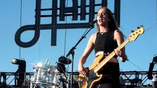 Haim  The Wire  LIVE PARIS 2014 [upl. by Wyatt]