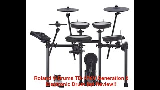 Roland TD17 VDrums Ultimate Setup amp InDepth Review [upl. by Nodnrb]