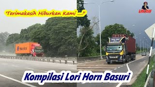 Thank You Chuu  Dah Payung Tenonet  Koleksi Lori  Truck Malaysia Horn Telolet Basuri [upl. by Fern]