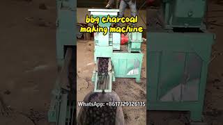 How to Make BBQ Charcoal with a Powerful Charcoal Press Machine bbq barbecue charcoal coal [upl. by Wootten]