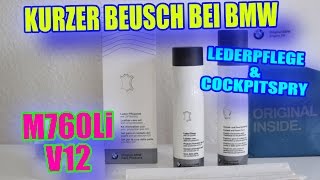 760Li V12 LowBudged CarPorn  Shoppen bei BMW  Lederpflege und Cockpitspray [upl. by Adin935]