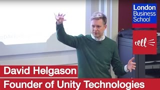 David Helgason Founder of Unity Technologies  London Business School [upl. by Yrogiarc]