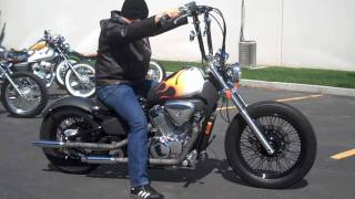 Honda Shadow VLX 600 Bobber Ride HD [upl. by Einal]