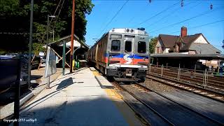 SEPTA Silverliner V 818 on PaoliThorndale Line to Thorndale Express Train 9553 52118 [upl. by Nnylakcaj]