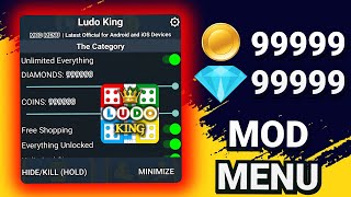 Ludo King MOD APK v98 Unlimited Coins Always Six Unlocked Menu No Ads [upl. by Kelam]