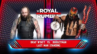 Bray Wyatt vs Boogeyman  Last Man Standing Match  WWE 2K24 [upl. by Neeoma]