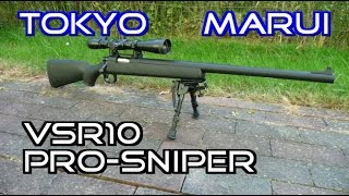 Tokyo Marui VSR10 Pro Sniper Review [upl. by Wilburt]