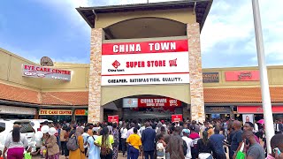 Cheapest Mall in Uganda China Town [upl. by Nybor857]