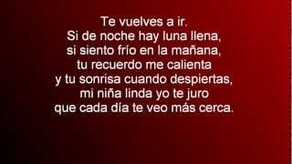 Te mando flores letra  Fonseca [upl. by Hairam438]