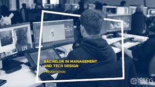 Bachelor in Management and Tech Design  Presentation [upl. by Meadow]