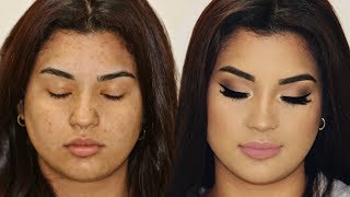 Si yo puedo maquillarme asi TU TAMBIEN PUEDES  tutorial de maquillaje sencillo facil paso a paso [upl. by Keese]