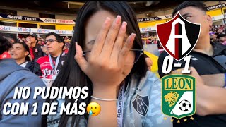 NOS GANARON EN EL TIEMPO AGREGADO😢  ATLAS VS LEON  SEGUIMOS SIN SUMAR  KARENN DG🇾🇪 [upl. by Fruma547]