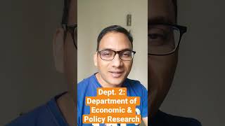 Departments of RBI  Department of Economic amp Policy Research  Dept 2 shorts rbi rbigradeb [upl. by Eelana]