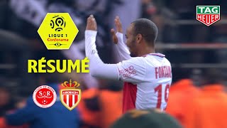 Stade de Reims  AS Monaco  10   Résumé  REIMS  ASM  201819 [upl. by Arised]