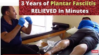 3 Years of  Plantar Fasciitis  RELIEVED in Minutes REAL RESULTS [upl. by Denise]