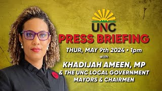 UNC Press Briefing • Thursday 9th May 2024 [upl. by Francisca]