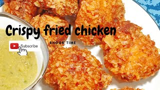 super crispy chicken fried ramadan growyoutubechannel [upl. by Tabib169]