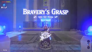 BotW019  Bravery’s Grasp Shrine Made Easy  Ishto Soh Shrine [upl. by Gorey456]