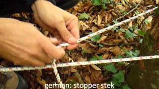 Bushcraft Knots Tutorial [upl. by Rehtse]