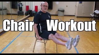 Chair Workout for Seniors Safe and Effective Fitness [upl. by Ahtnammas535]