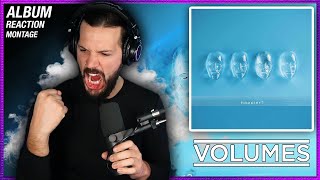 MY 1ST VOLUMES RECORD  Volumes quotHappierquot  ALBUM REACTION MONTAGE [upl. by Uamak]