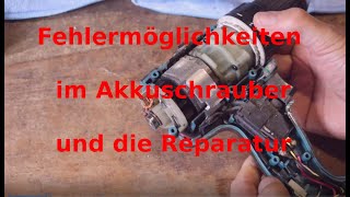 Fehlersuche und Fehlermöglichkeiten im Akkuschrauber I Makita [upl. by Gino]