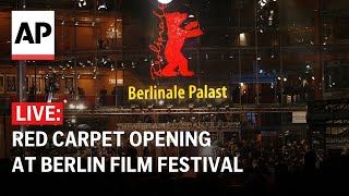 LIVE Berlin Film Festival red carpet opening [upl. by Eehsar]