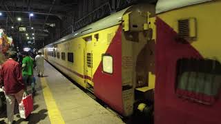 12701 Hussain Sagar Superfast Express  Train Journey from Mumbai to Hyderabad [upl. by Yvette]