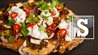 NAAN PIZZA RECIPE ft Chef Buff  SORTED [upl. by Clemen]