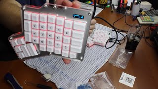 Unboxing an Ergodox keyboard [upl. by Aruasi]