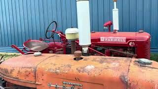 McCormick Farmall 100 Antique Tractor  Item ID 44 [upl. by Sylvester]