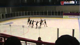 Team Fusion OJ Synchronized skating 2010 [upl. by Garceau]