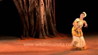 Mohiniyattam Classical dance form of Kerala [upl. by Bachman]