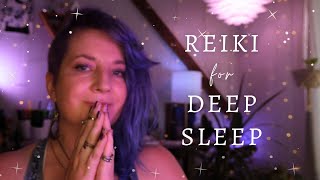 asmr reiki 💤 Deep Sleep Healing 🌜 Wake up refreshed amp balanced ⚖️ Soft Spoken Reiki Energy Healing [upl. by Adnilram]