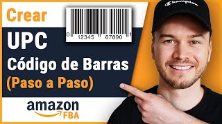 Cómo conseguir un código de barras UPC para Amazon FBA Tutorial 2024 [upl. by Jonati861]